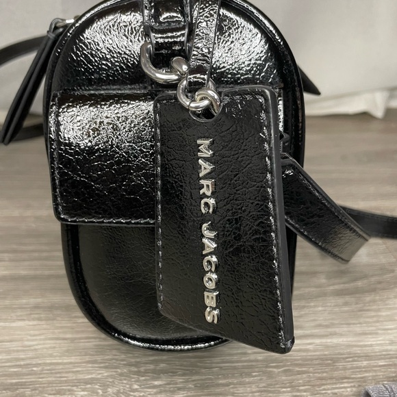 MARC JACOBS The Soft Box 23 Leather Crossbody In Black - Picture 8 of 9